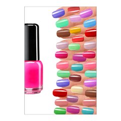 Painel Adesivo de Parede - Manicure - Esmaltes - 1431pn - comprar online