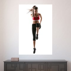 Painel Adesivo de Parede - Fitness - Academia - 1441pn