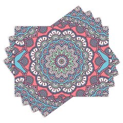 Jogo Americano com 4 peças - Mandala - 1442Jo