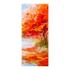 Adesivo Decorativo de Porta - Floresta - 144cnpt na internet