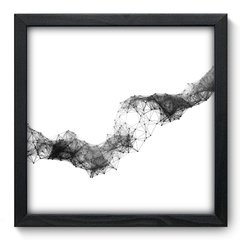 Quadro Decorativo com Moldura - Abstrato - 145qna