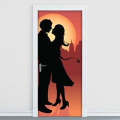 Adesivo Decorativo de Porta - Casal - 1460cnpt