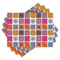 Jogo Americano com 4 peças - Mandalas -1461Jo