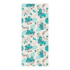 Adesivo Decorativo de Porta - Flores - 1463cnpt na internet