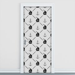 Adesivo Decorativo de Porta - Barcos - Marítimo - 1475cnpt