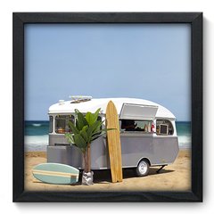 Quadro Decorativo com Moldura - Praia - 147qnp