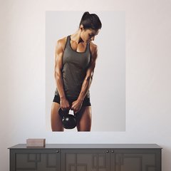 Painel Adesivo de Parede - Fitness - Academia - 1480pn