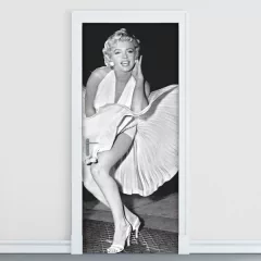 Adesivo Decorativo de Porta - Marilyn Monroe - 148cnpt