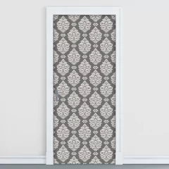 Adesivo Decorativo de Porta - Damasco - 1491cnpt