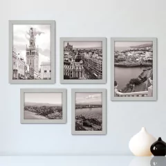 Kit Com 5 Quadros Decorativos - Espanha Paisagem Mundo - 149kq01 - comprar online