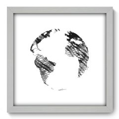Quadro Decorativo com Moldura - Globo - 149qna - comprar online