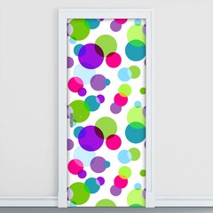 Adesivo Decorativo de Porta - Abstrato - 1506cnpt
