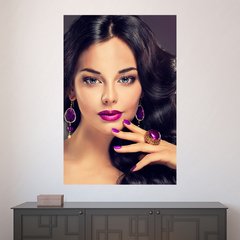 Painel Adesivo de Parede - Salão de Beleza - 1507pn