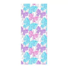 Adesivo Decorativo de Porta - Borboletas - 1509cnpt na internet