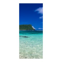 Adesivo Decorativo de Porta - Mar - Praia - 1539cnpt na internet