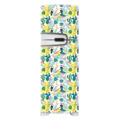 Adesivo Decorativo de Geladeira - Tucanos - Folhas - 154gel