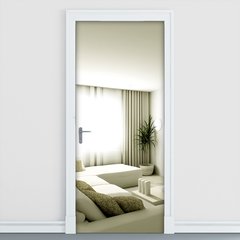 Adesivo Decorativo de Porta - Sala - 1561cnpt