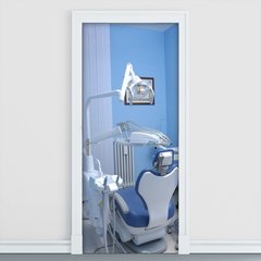 Adesivo Decorativo de Porta - Dentista - 1562cnpt