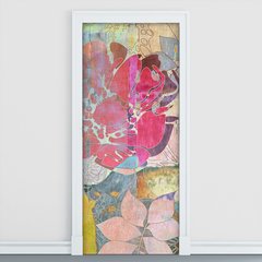 Adesivo Decorativo de Porta - Abstrato - 1565cnpt
