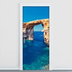 Adesivo Decorativo de Porta - Natureza - Pedras - 1577cnpt