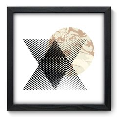 Quadro Decorativo com Moldura - Abstrato - 158qna