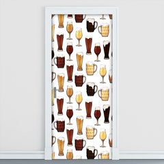 Adesivo Decorativo de Porta - Cerveja - 1600cnpt