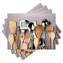 Jogo Americano com 4 peças - Utensílios de Cozinha - 1607Jo