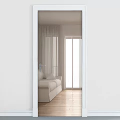 Adesivo Decorativo de Porta - Sala - 1607cnpt