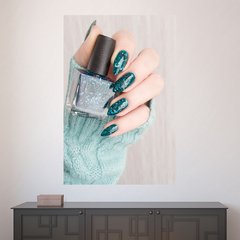 Painel Adesivo de Parede - Manicure - Esmalte - 1607pn