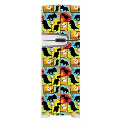 Adesivo Decorativo de Geladeira - Quadrinhos - Gibi - Comics - 160gel