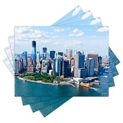 Jogo Americano com 4 peças - Nova Iorque - Cidade - 1610Jo