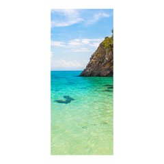 Adesivo Decorativo de Porta - Mar - Natureza - 1612cnpt na internet
