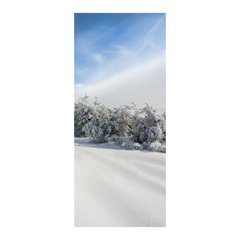Adesivo Decorativo de Porta - Natureza - Neve - 1618cnpt na internet