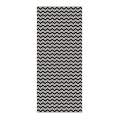 Adesivo Decorativo de Porta - Chevron - Preto e Cinza - 162cnpt na internet