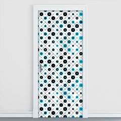 Adesivo Decorativo de Porta - Abstrato - 1638cnpt