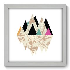 Quadro Decorativo com Moldura - Montanha - 163qna - comprar online
