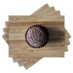 Jogo Americano com 4 peças - Brigadeiros - 1644Jo