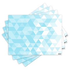 Jogo Americano com 4 peças - Abstrato - Geométrico - 1645Jo