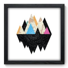 Quadro Decorativo com Moldura - Montanha - 164qna