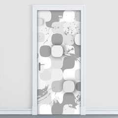 Adesivo Decorativo de Porta - Abstrato - 1650cnpt