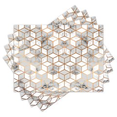 Jogo Americano com 4 peças - Abstrato - Geométrico - 1653Jo