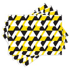 Jogo Americano com 4 peças - Abstrato - Geométrico - 1659Jo