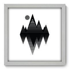 Quadro Decorativo com Moldura - Montanha - 165qna - comprar online
