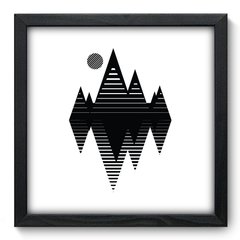 Quadro Decorativo com Moldura - Montanha - 165qna