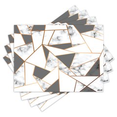 Jogo Americano com 4 peças - Abstrato - Geométrico - 1660Jo
