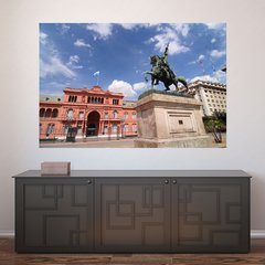 Painel Adesivo de Parede - Buenos Aires - Argentina - Casa Rosada - 1666pn