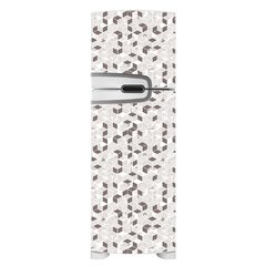 Adesivo Decorativo de Geladeira - Cubos Mármore - Abstrato - 166gel