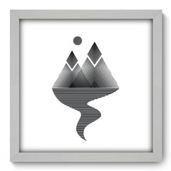 Quadro Decorativo com Moldura - Montanha - 166qna - comprar online
