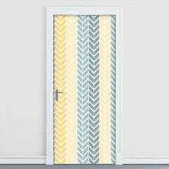 Adesivo Decorativo de Porta - Abstrato - 1678cnpt