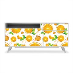 Adesivo de Revestimento Móveis - Laranja - Fruta - Cozinha - 168rev